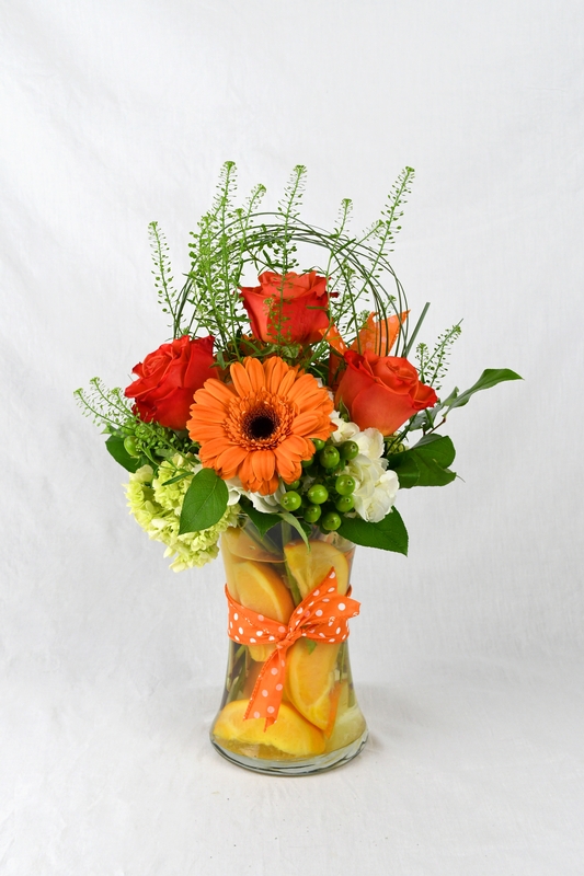 Orange Fresco Collection - Item # 44516 - Dave's Gift Baskets