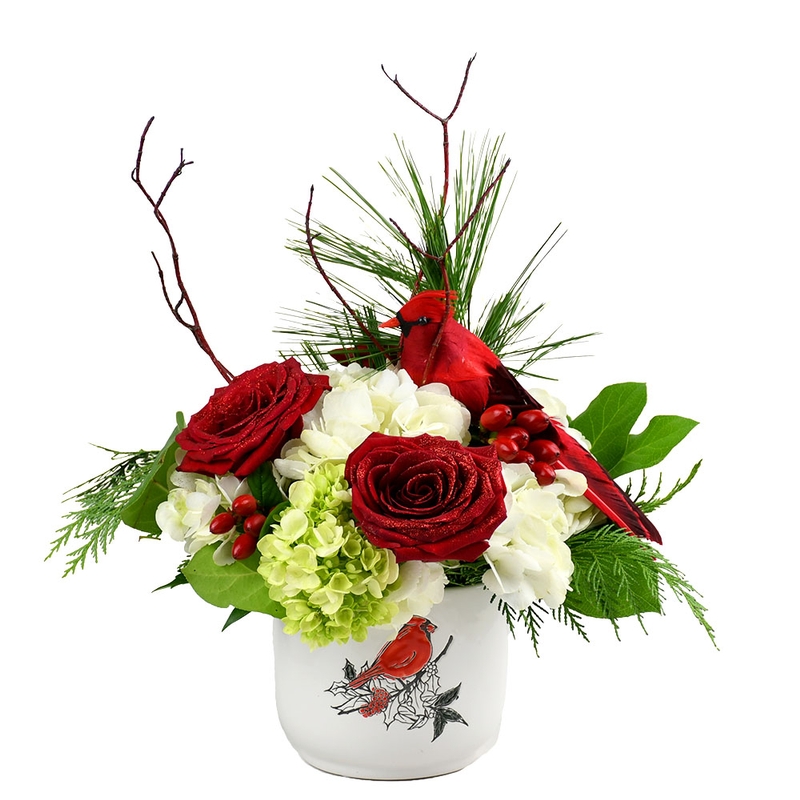 Cardinal Wishes - Item # 44888 - Dave's Gift Baskets