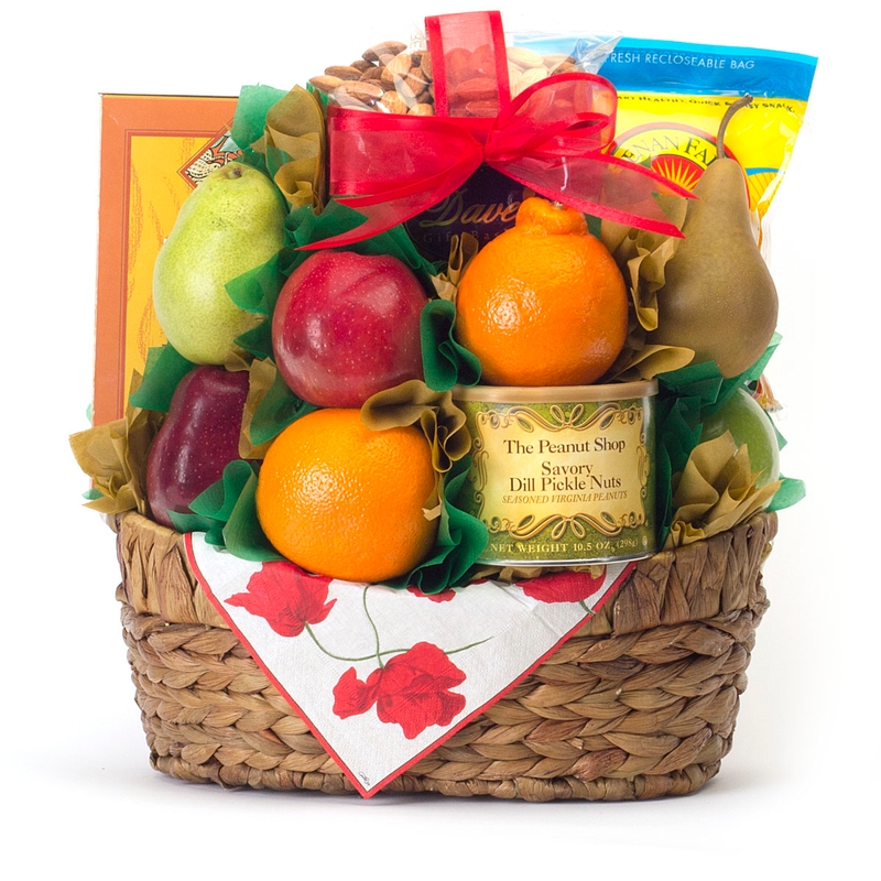 Nuts Dave's Fruit Baskets Healthy Gift RI