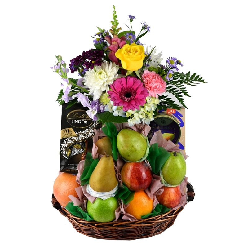 Blooming Fruit and More - Item # 6196 - Dave's Gift Baskets