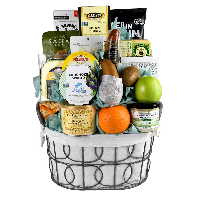 Large Fruit and Cheese - Item # 44842 - Dave's Gift Baskets