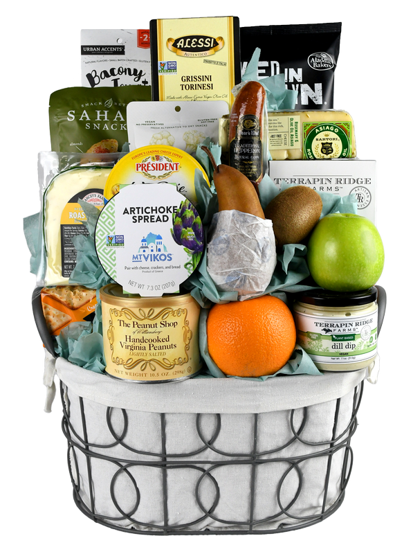 Large Fruit and Cheese - Item # 44842 - Dave's Gift Baskets