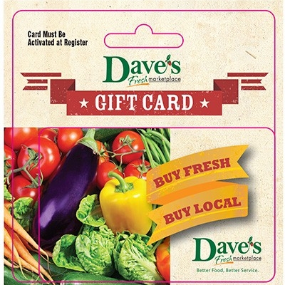 $10 Gift Card - Item # 44713 - Dave's Gift Baskets
