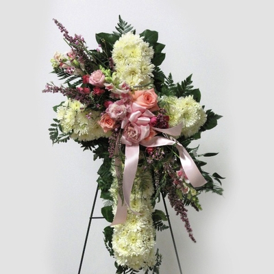 Funeral Wreaths, Crosses and Custom Themes - Funeral Cross